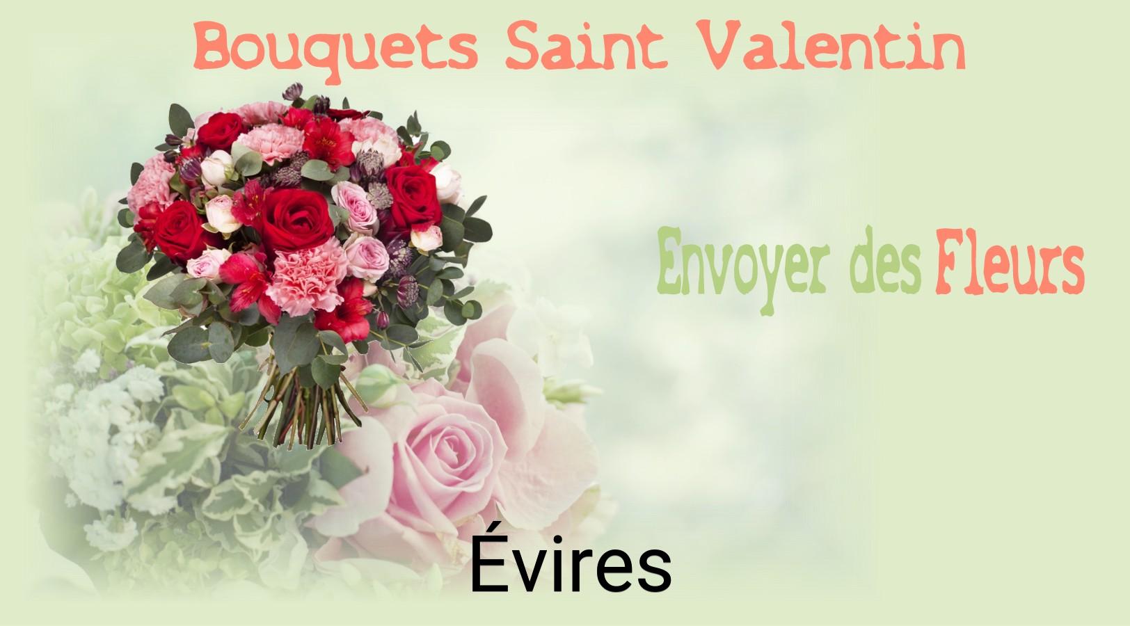 Roses de Saint-Valentin livrées à Évires